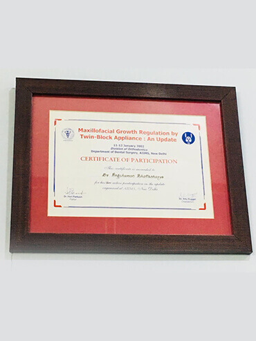 Certificate of Participation Mission Smile