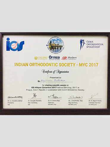 Certificate for Dental Implants Specialist Kolkata