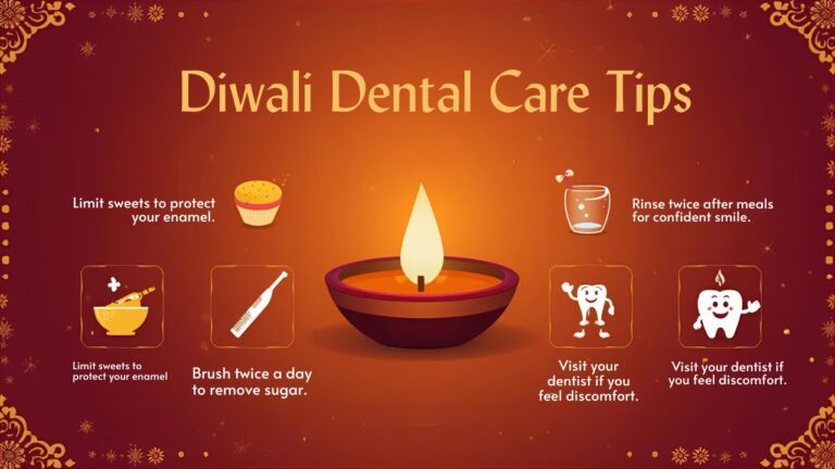 Sweet Celebrations, Healthy Smiles: How to Care for Your Teeth This Diwali